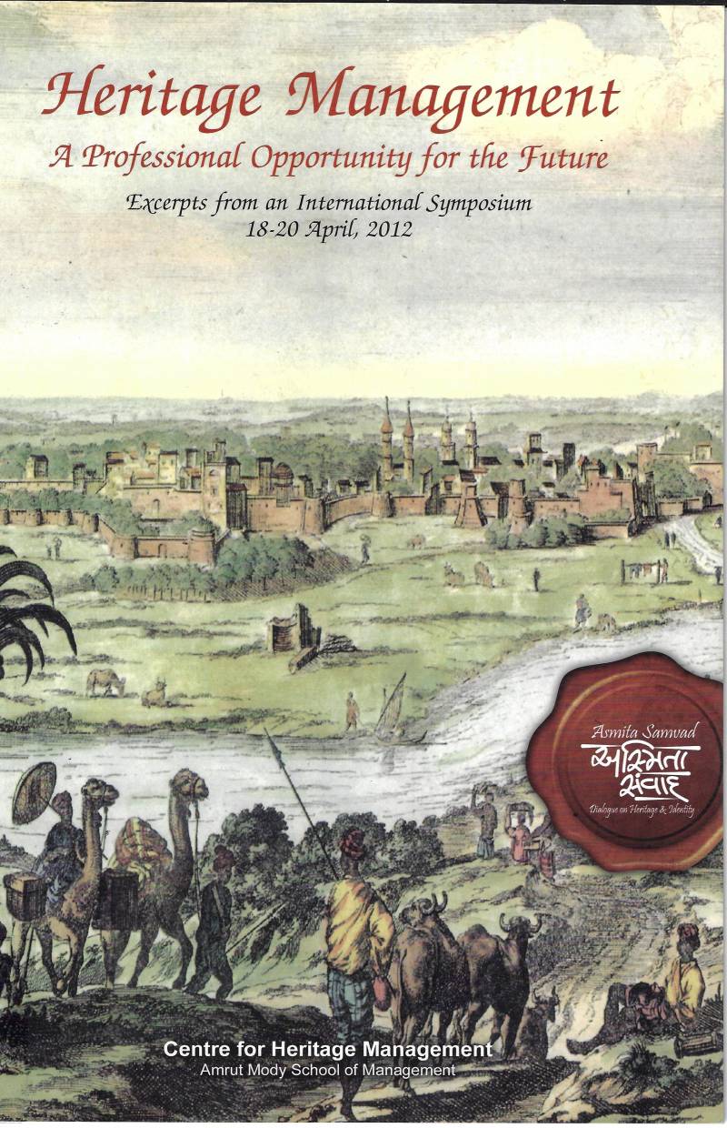Heritage Management - A Professional Opportunity For The Future