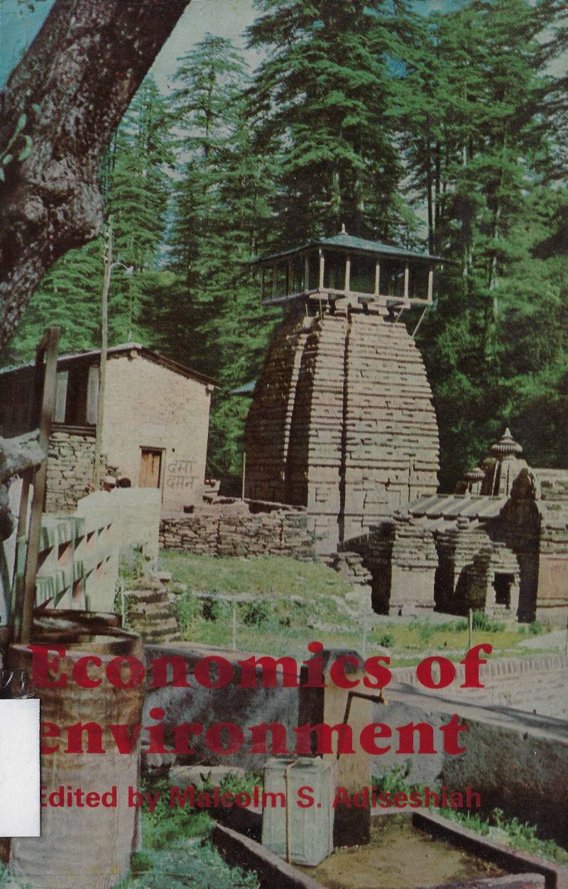 Economics Of Environment