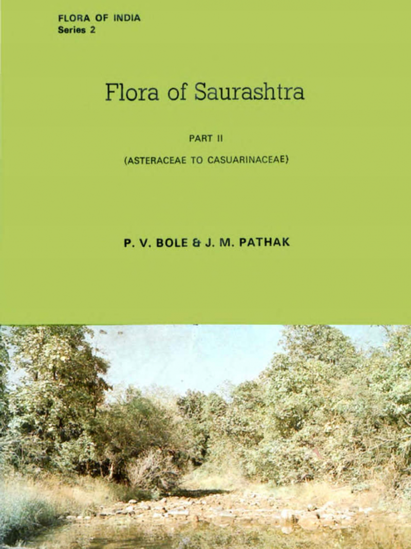 Flora Of Saurashtra Part II (Asteraceae To Casuarinaceae) Flora Of India - Series 2