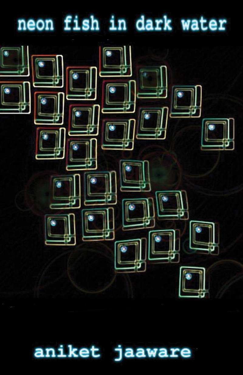Neon Fish In Dark Water